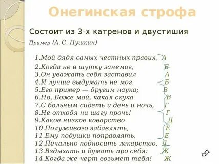 Стихотворение пушкина 2 строфы