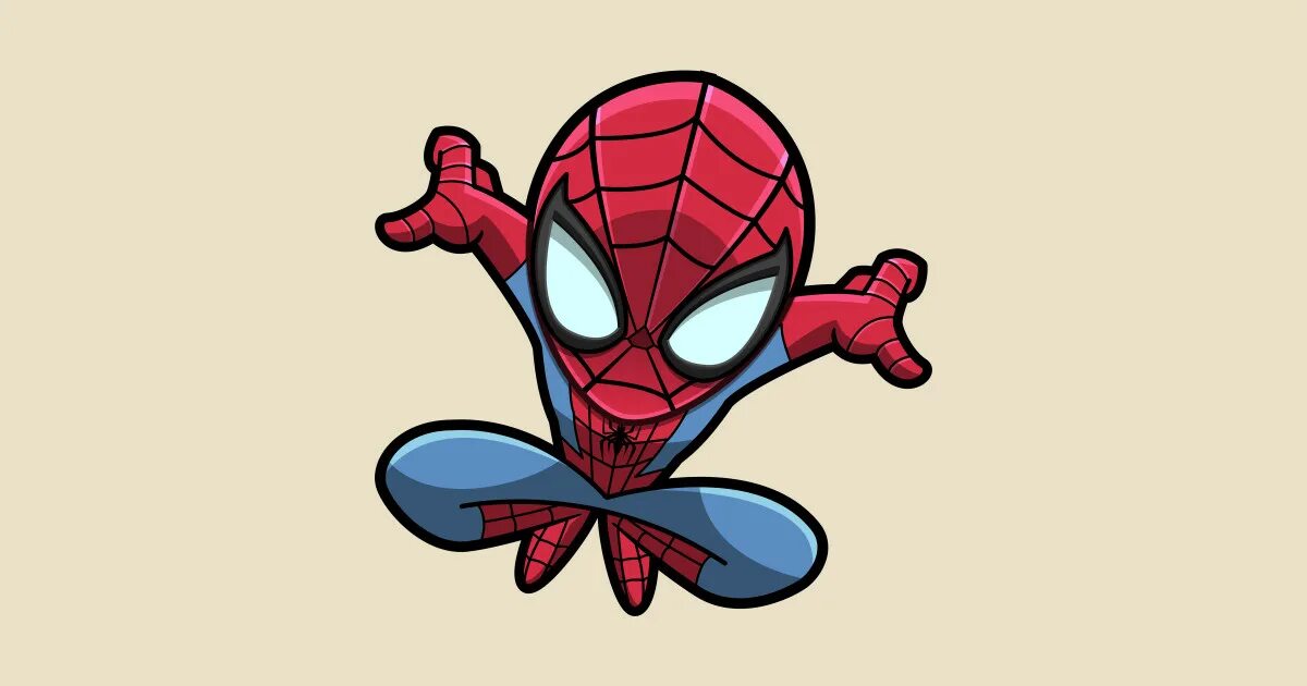 маленький человек паук. спайдермен,человек паук мультяшки. человек паук рисунок. чиби спайдер мэн. человек паук чиби.