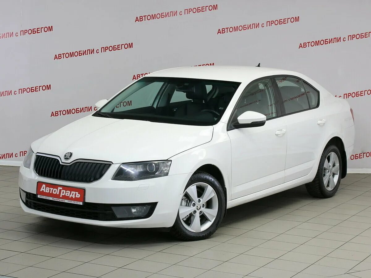 Купить шкоду в воронеже с пробегом. Skoda Octavia 1.4 AMT, 2013.