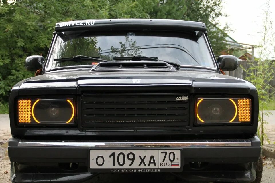Фары ваз 2107. Переделка фар ваз 2107. Фары ваз 2107. Блок фары передние ваз 2105, 2107 линза, светодиоды, черные. Фары ваз 2107.