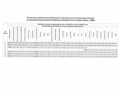 Расписание 23 автобуса от кутузовской