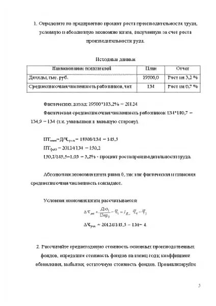 Основы экономики контрольная