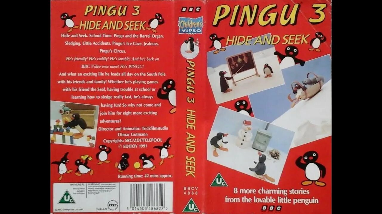 Пингу 3. Pingu VHS. Pingu DVD. Pingu 1994. Pingu Birthday VHS.