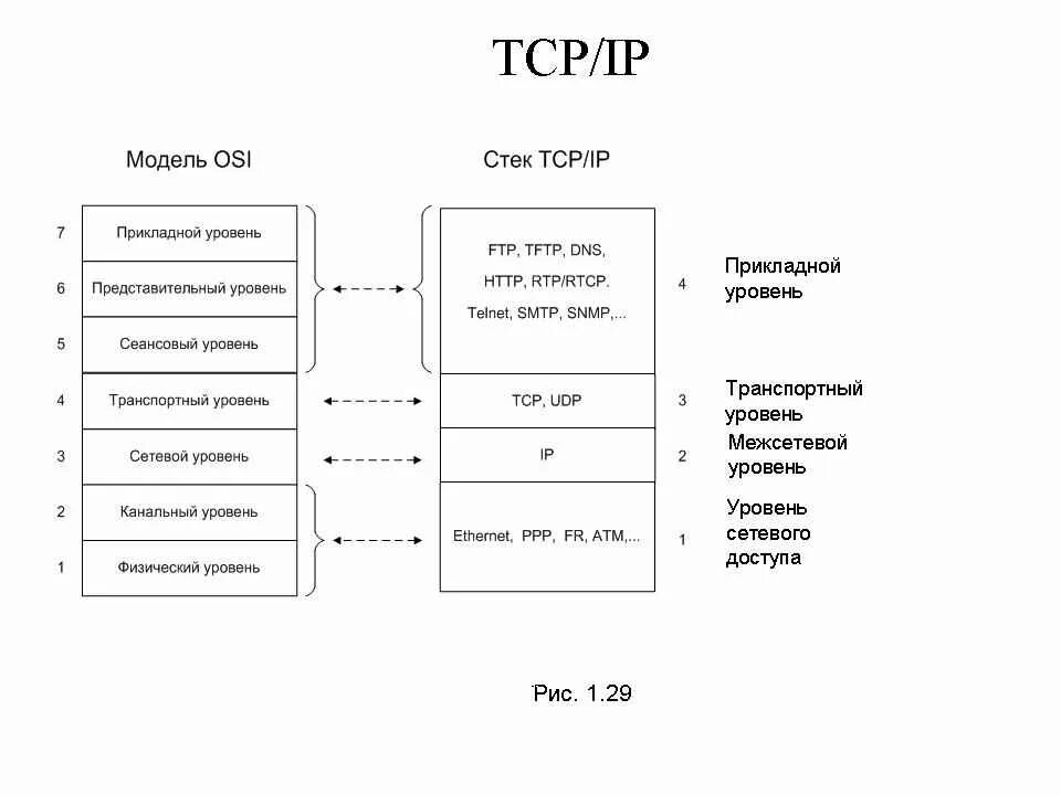 Протокол tcp виды. Протокол tcp виды