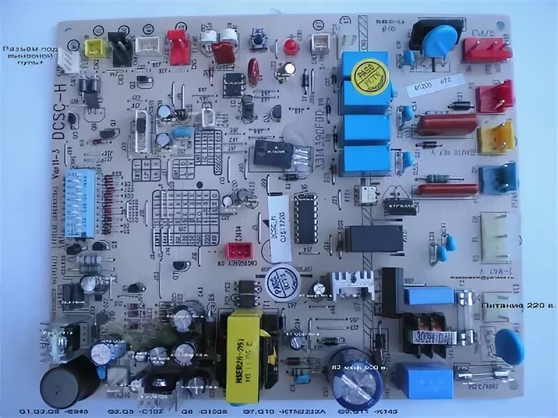 Схема блока управления dcsc g e22c Блок управления для настен. котла DCSC -2010 г. (Daewoo HydroSta) HSP2100 по низ