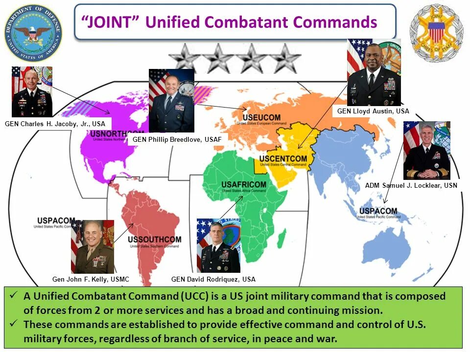 Military commands. Unified combatant commands. u.s. unified command. geographic combatant commands. joint commands of usa.