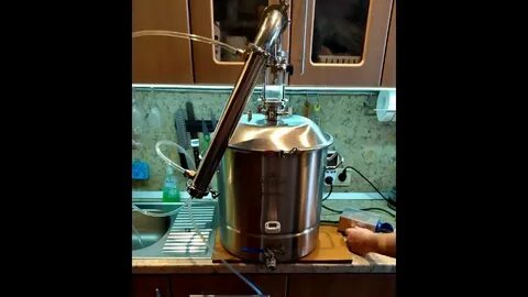 Перегонка зерновых на колонне