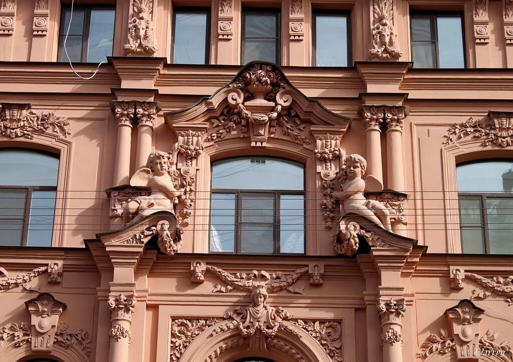 П. Доходный дом князя а. Дом архитектора басина на площади островского в спб. Доменико трезини санкт петербург. Островского.