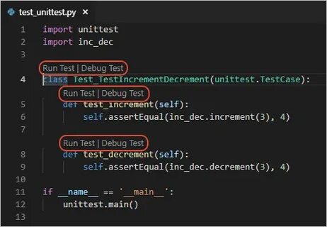 Python тест программ