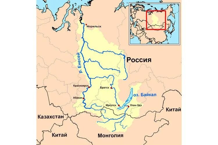 Река в восточной сибири протяженностью 2273 км. Бассейн реки Енисей. Бассейн реки Енисей на карте. Бассейн Енисея на карте России. Река Лена и Енисей на карте.