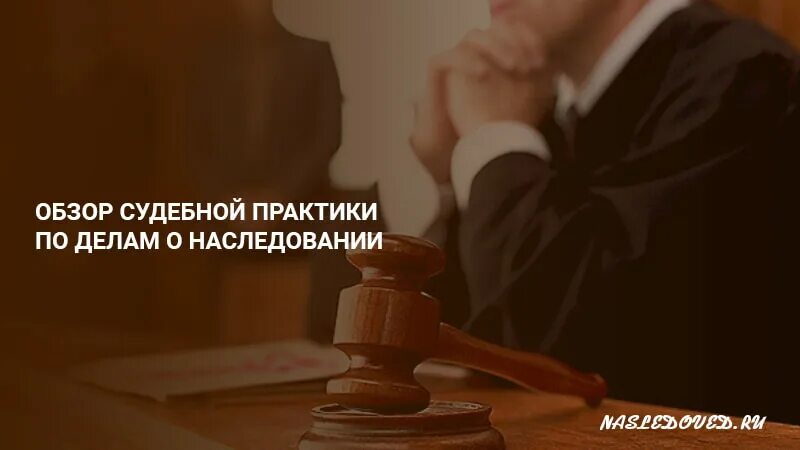 Судебная практика по делам о наследовании. Обзор судебной практики. Судебная практика по делам о наследстве. Судебные споры между наследниками. Судебная практика по наследственному