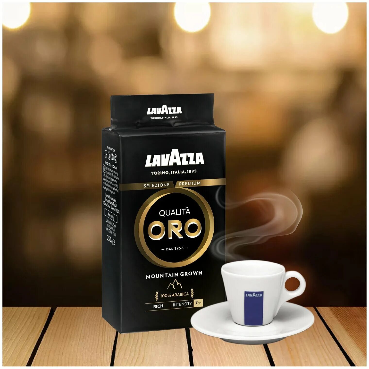 Кофе lavazza qualita oro молотый