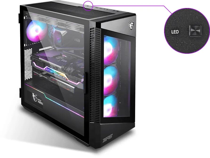 Msi mpg 100 r. Msi mpg velox. корпус msi mpg velox 100r white. msi mpg quietude 100s. подсветка для корпуса msi.