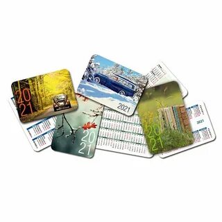 Изготовление карманных календарей