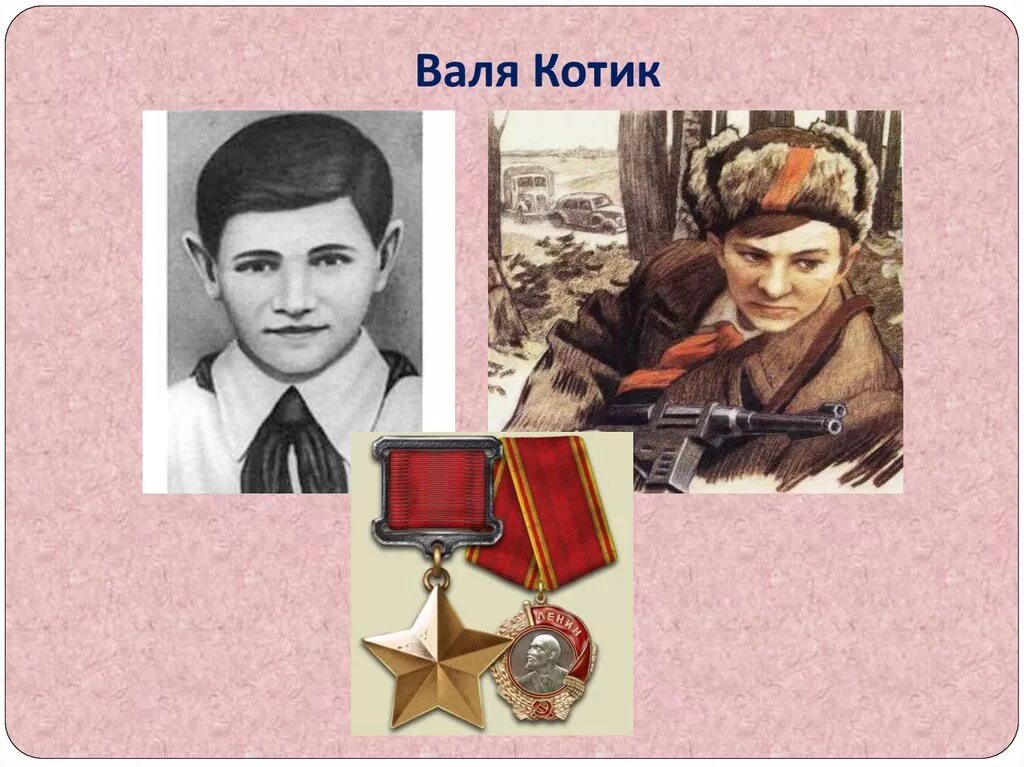 герои великой отечественной котик