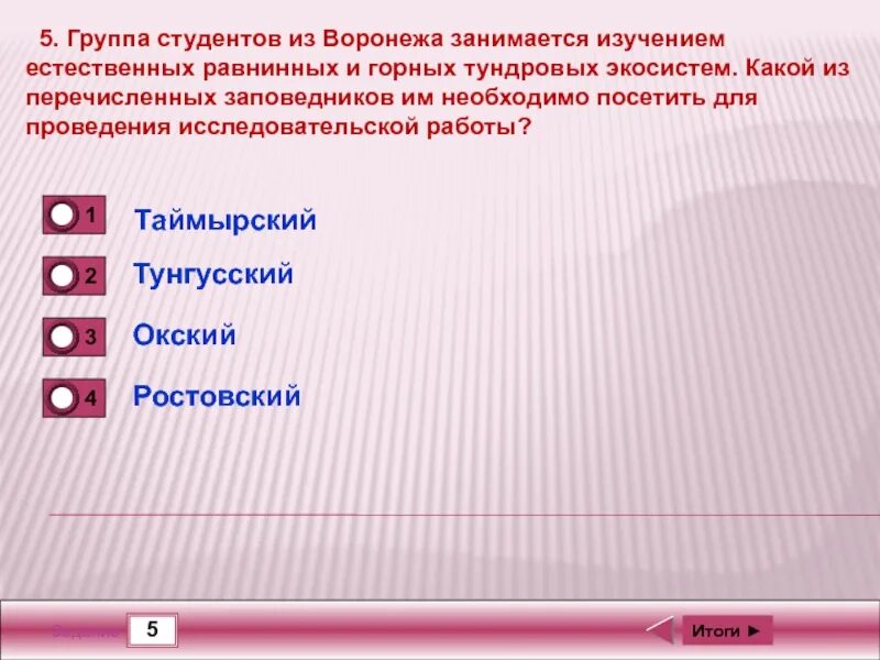 Группа студентов из воронежа занимается