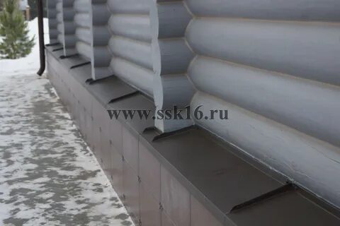 Отливы для деревянного дома