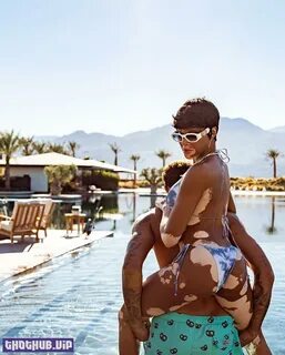 Winnie Harlow Sexy With Short Hair And A Tiny Bikini (12 Photos And Videos)...