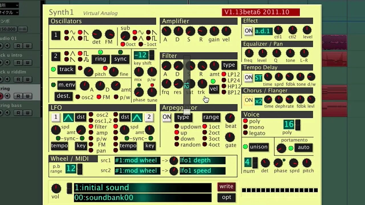 Vst synth. Synth1 vst. лучшие синтезаторы vst.
