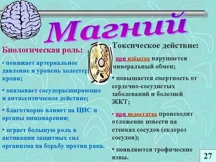Магний для чего нужен организму детям