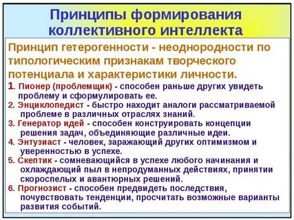 Принципы коллективного