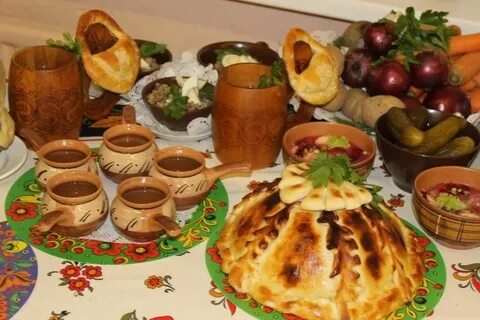 Традиционным блюдом русской кухни является