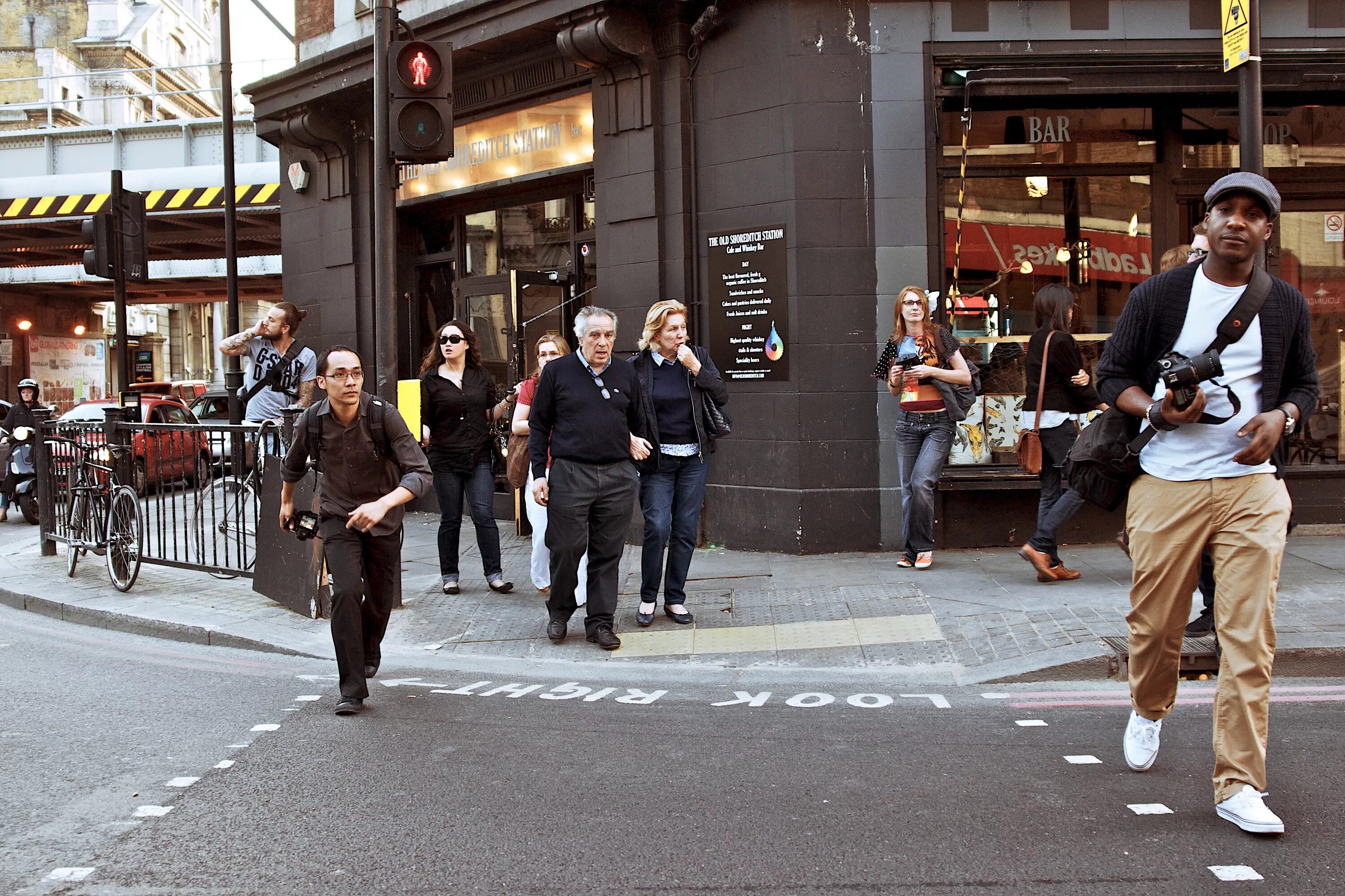 People live in the street