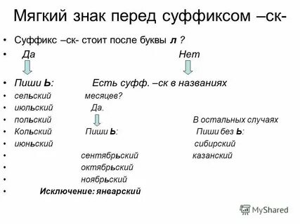 Перед суффиксом а пишется и