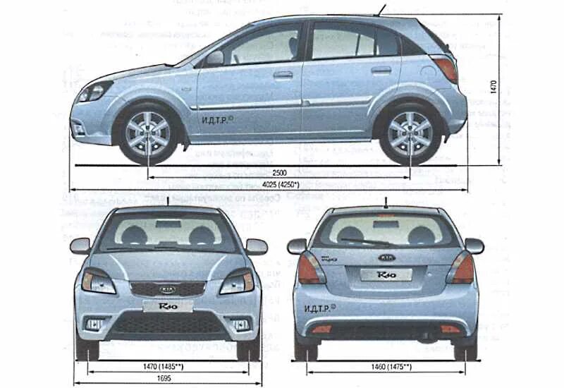 Габариты киа рио. Габариты Киа Рио 2011 хэтчбек. Кия Рио хэтчбек 2011 года габариты. Габариты Киа Рио 2010 седан. Габариты Киа Рио хэтчбек 2010г.