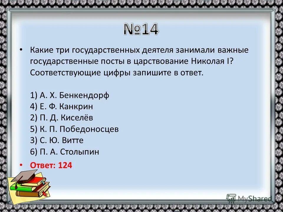Какие из нижеперечисленных событий