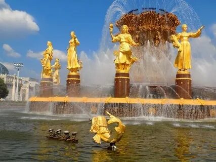 Фонтан дружба народов сколько фигур