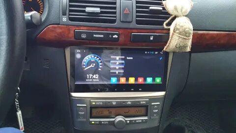 Андроид магнитолы на тойота авенсис
