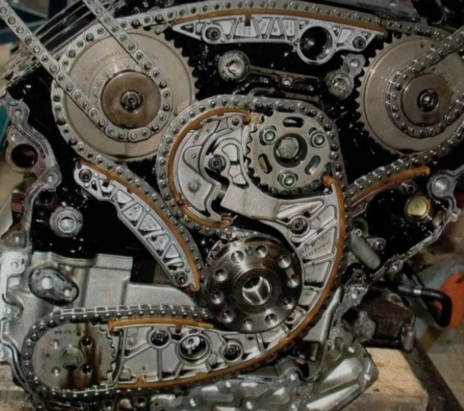 Цепь грм om662. Метки цепи грм ауди 2. 2. Грм fsi 2. 4.