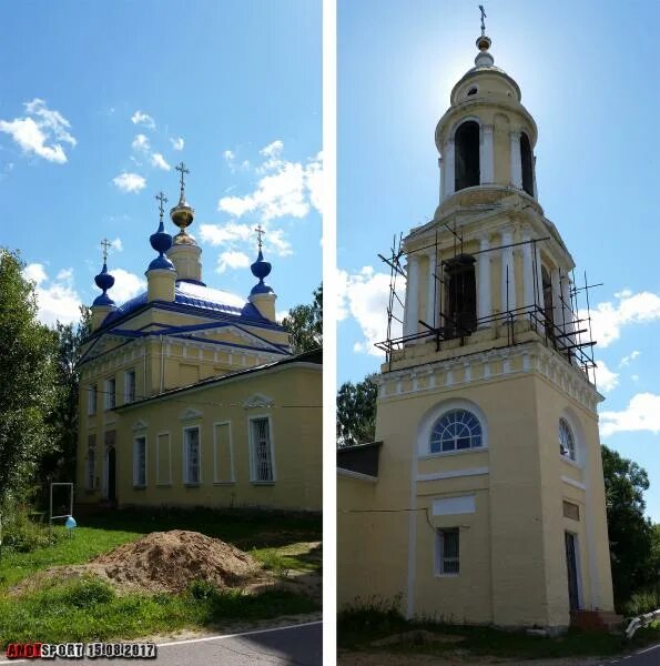 Погода в зятьково. Сергиевская Церковь Зятьково. Зятьково Казанская Церковь. Зятьково Талдомский район. Храм Казанской иконы Божией матери дер. Стариково-Зятьково.