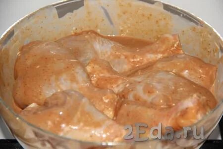 Маринад для голеней с майонезом