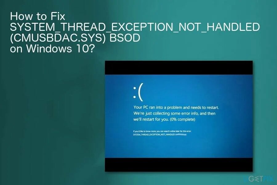 Windows 10 ошибка handles not handled. Синий экран system thread. system thread exception not handled. ошибка exception not handled windows 10. system thread exception not handled windows 10.