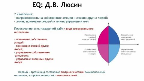 Опросник эмоционального интеллекта д люсина