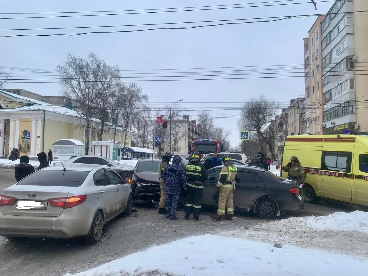 Авария в саранске вчера