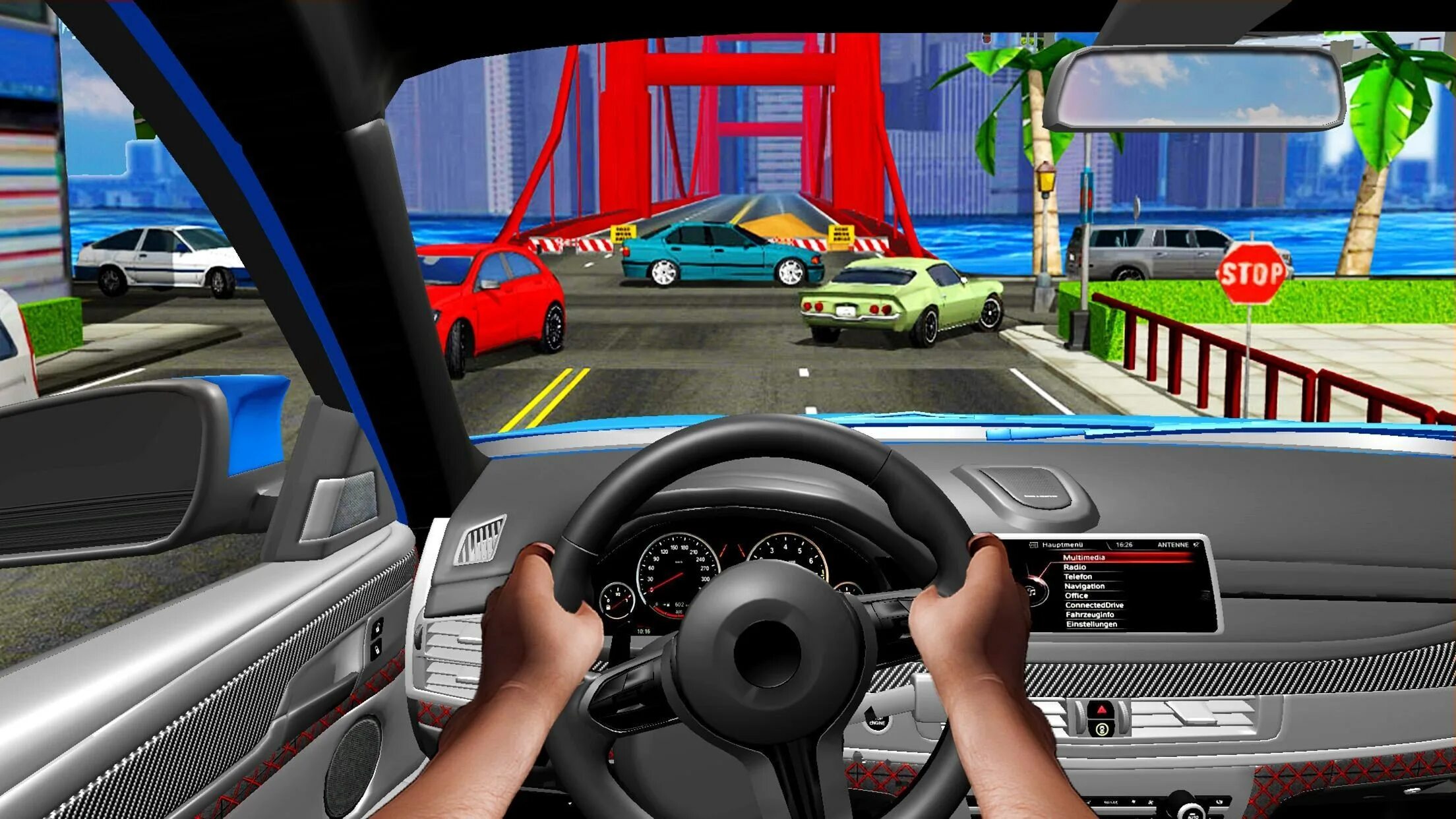 Car for simulator