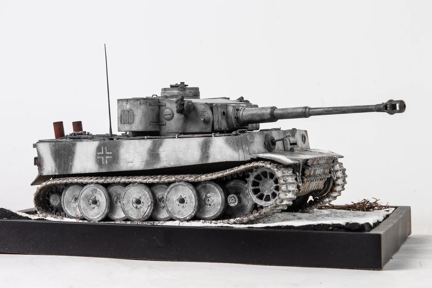 PZ ABT 502. Dragon 6600. 519 PZ ABT. Dragon Tiger 1/35. Тигр 1 оборудование