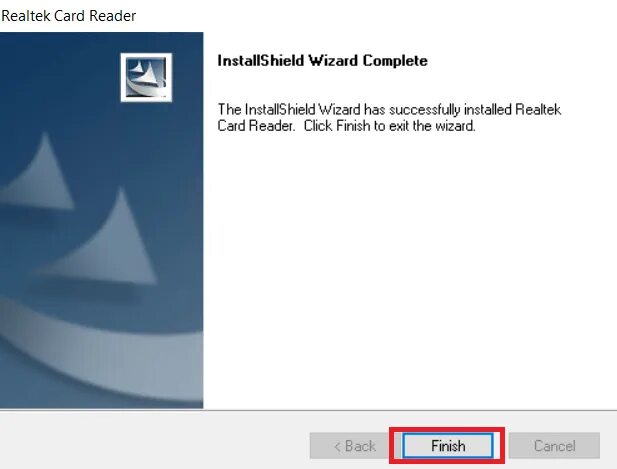 Realtek card reader windows 10