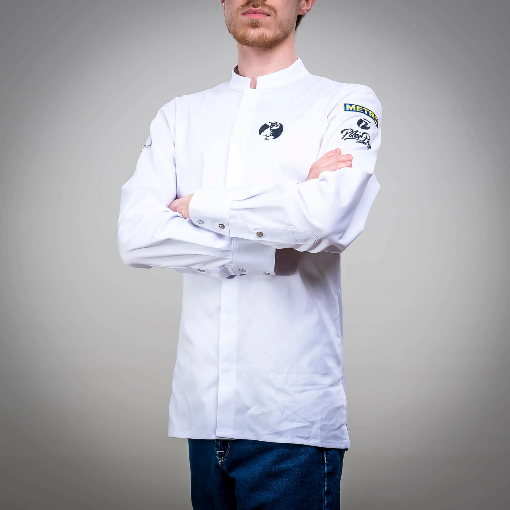Куртка поварская мужская питерпроф. Питерпроф поварская униформа. Piterprof поварская форма. Поварской китель питер проф. Форма для поваров москва питер проф.