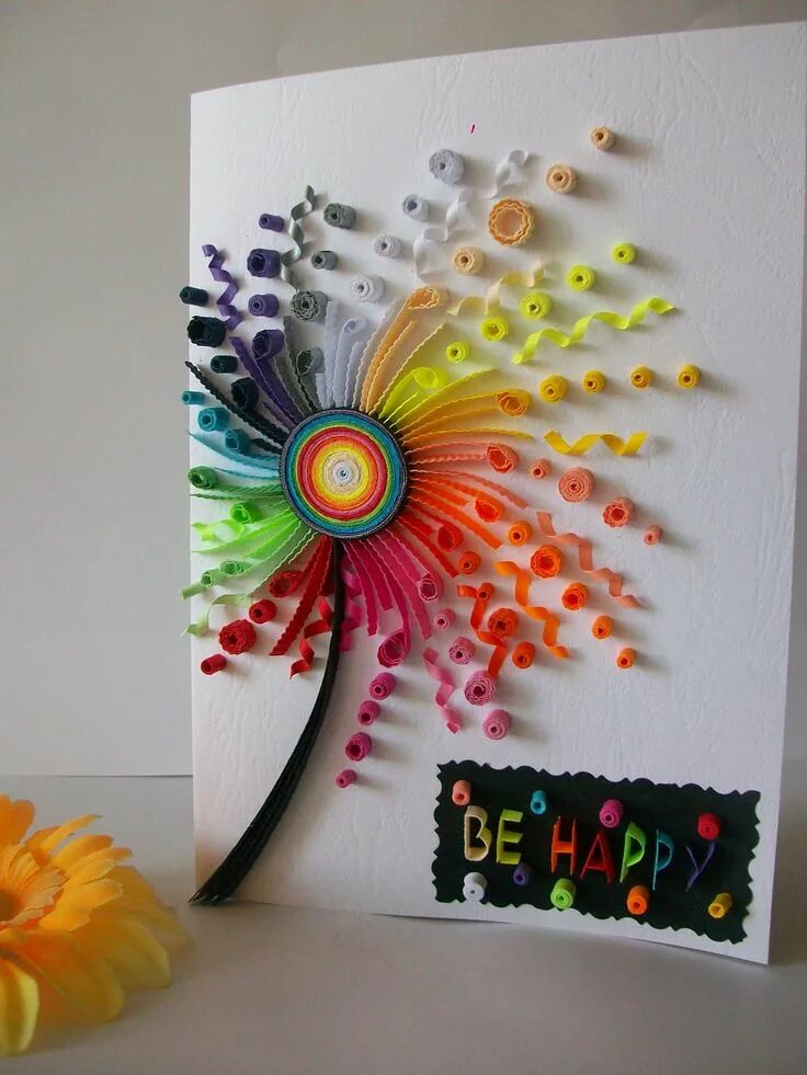 La plus jolie carte d'anniversaire en 52 variantes + vidéo! Birthday cards diy, 