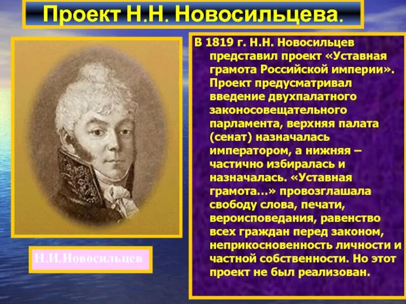 Внутренняя политика Александра