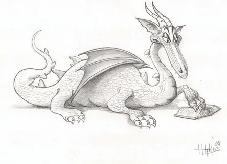 Рисунки дракончиков для срисовки