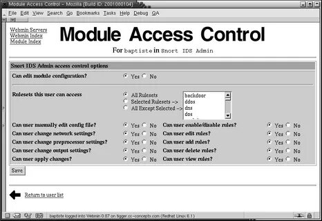 Help modules