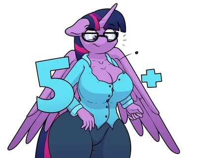 artist:ljdamz1119, twilight sparkle, alicorn, anthro, g4, big breasts, brea...