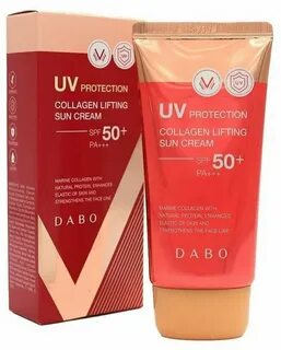 Collagen sun cream