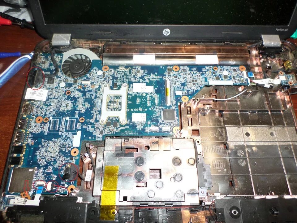 Как разобрать hp pavilion HP Pavilion dv5000 Motherboard Replacement iFixit Repair Guide