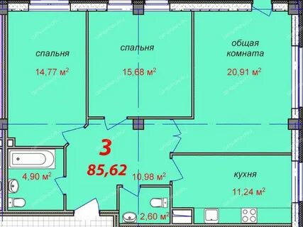 Нижний новгород 3 х комнатная
